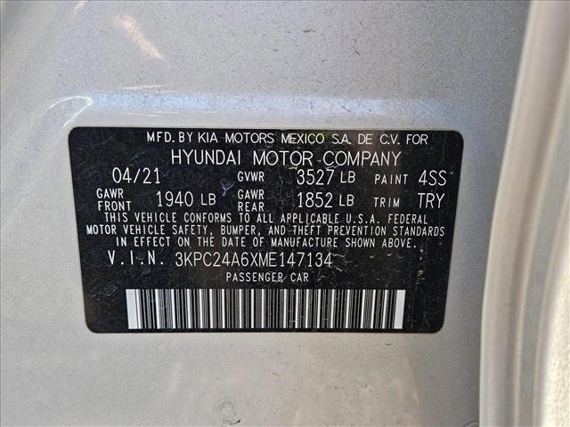 used 2021 Hyundai Accent car, priced at $13,762