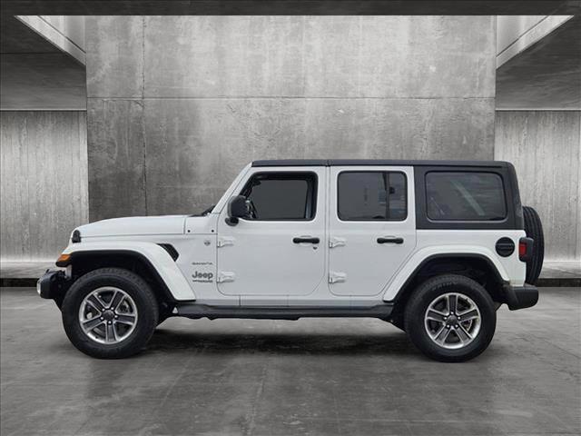 used 2021 Jeep Wrangler Unlimited car, priced at $29,555