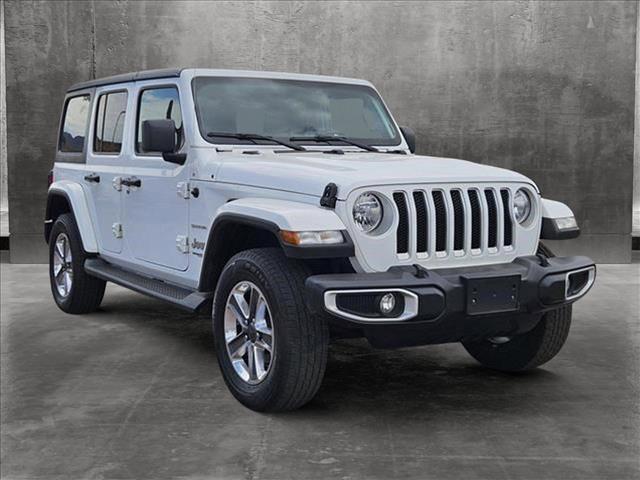 used 2021 Jeep Wrangler Unlimited car, priced at $29,555