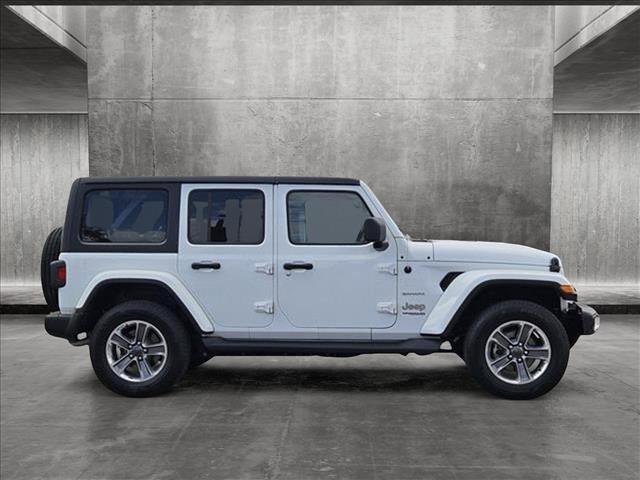 used 2021 Jeep Wrangler Unlimited car, priced at $29,555