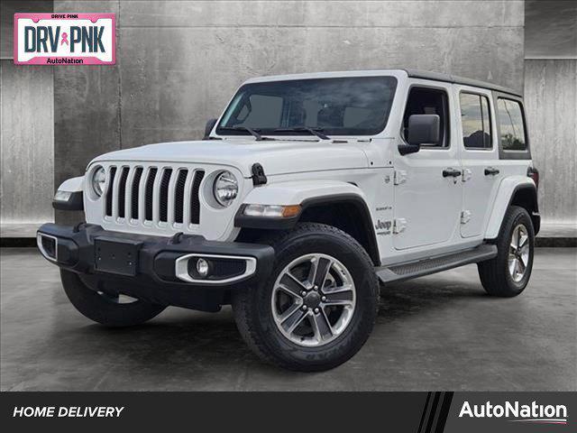 used 2021 Jeep Wrangler Unlimited car, priced at $29,555