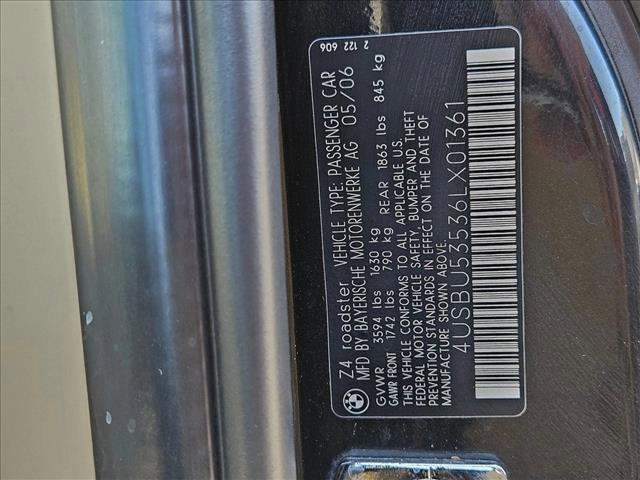 used 2006 BMW Z4 car, priced at $11,900
