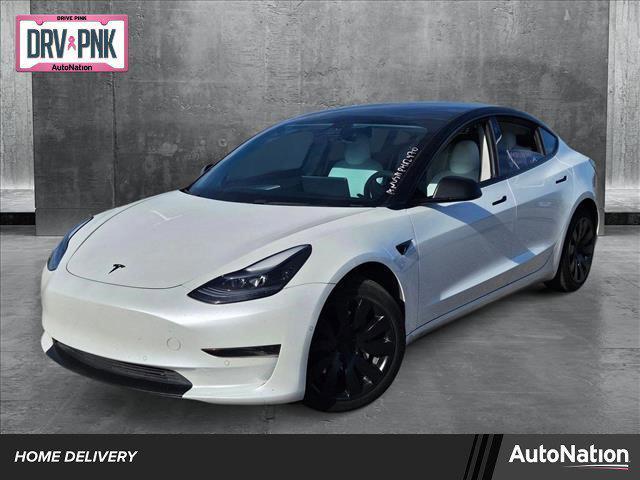 used 2021 Tesla Model 3 car, priced at $19,990