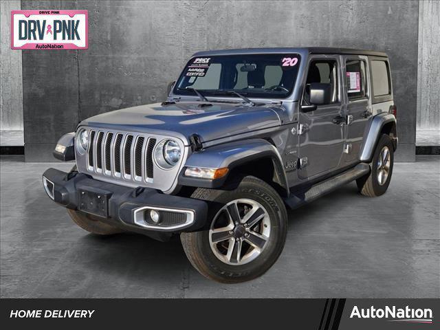 used 2020 Jeep Wrangler Unlimited car, priced at $28,987