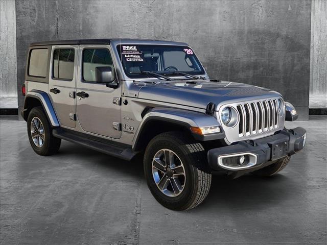 used 2020 Jeep Wrangler Unlimited car, priced at $28,987