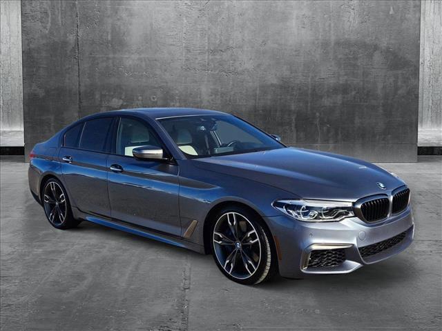 used 2018 BMW M550 car, priced at $27,995