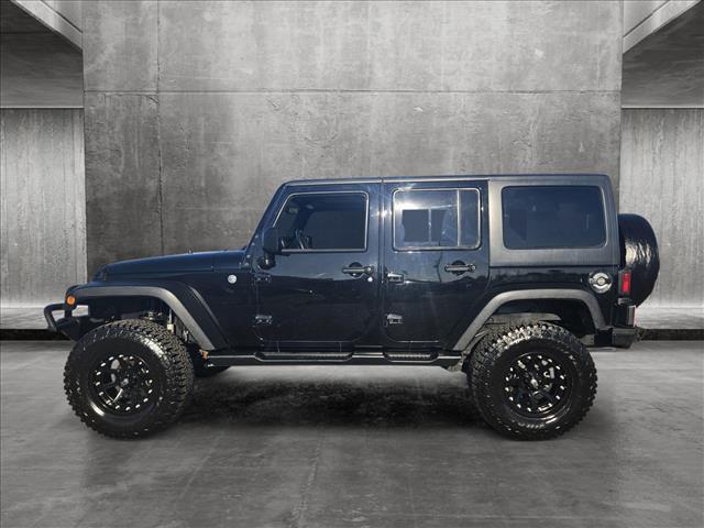 used 2014 Jeep Wrangler Unlimited car, priced at $15,995