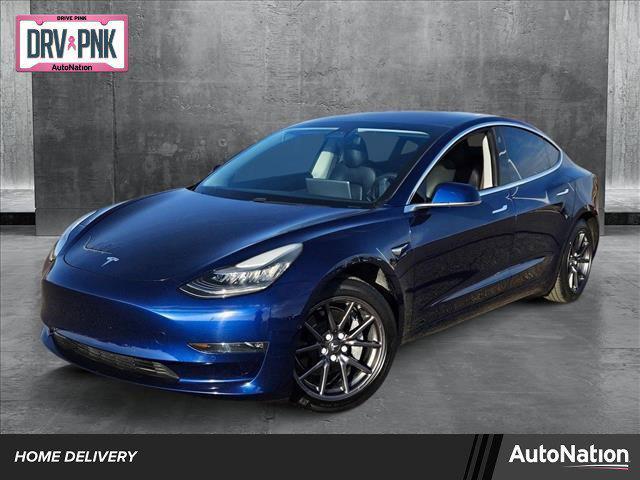 used 2018 Tesla Model 3 car, priced at $21,995