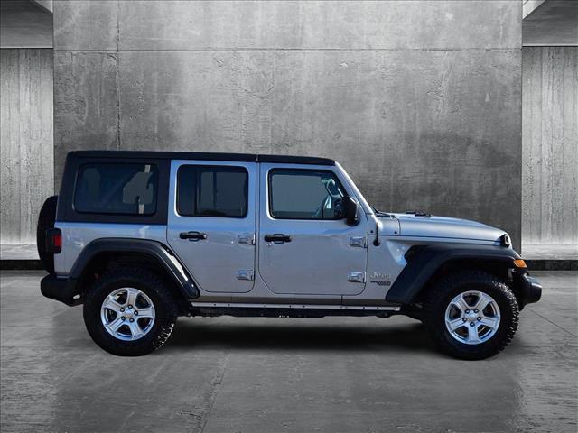 used 2018 Jeep Wrangler Unlimited car, priced at $26,556