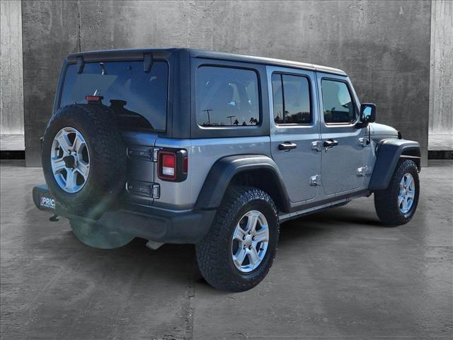 used 2018 Jeep Wrangler Unlimited car, priced at $26,556