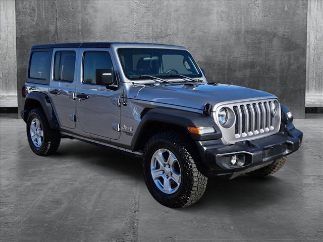 used 2018 Jeep Wrangler Unlimited car, priced at $26,556