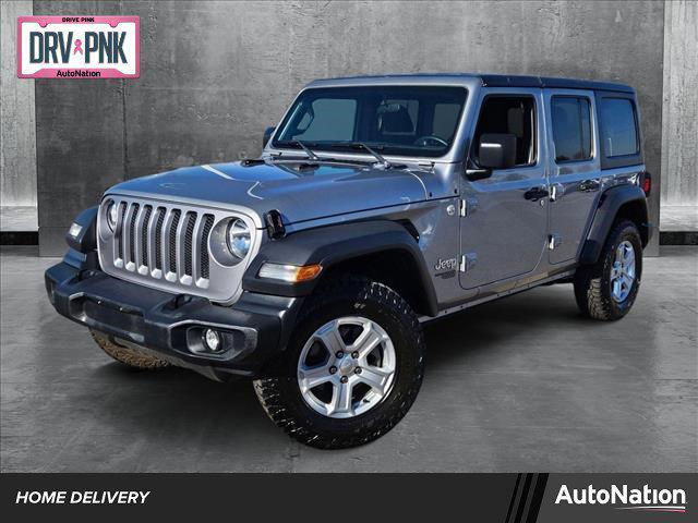 used 2018 Jeep Wrangler Unlimited car, priced at $26,556