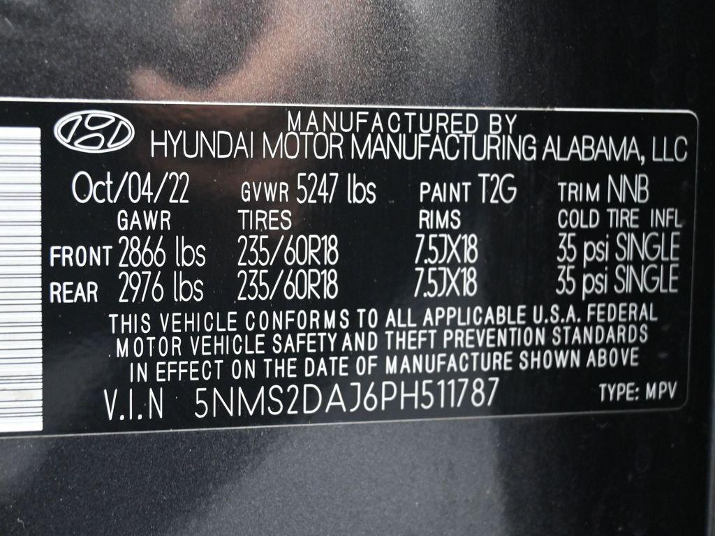 used 2023 Hyundai Santa Fe car, priced at $25,995