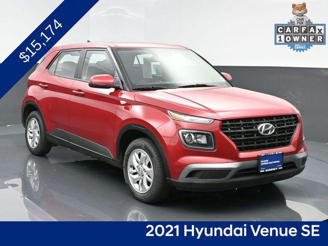 used 2021 Hyundai Venue car, priced at $15,174