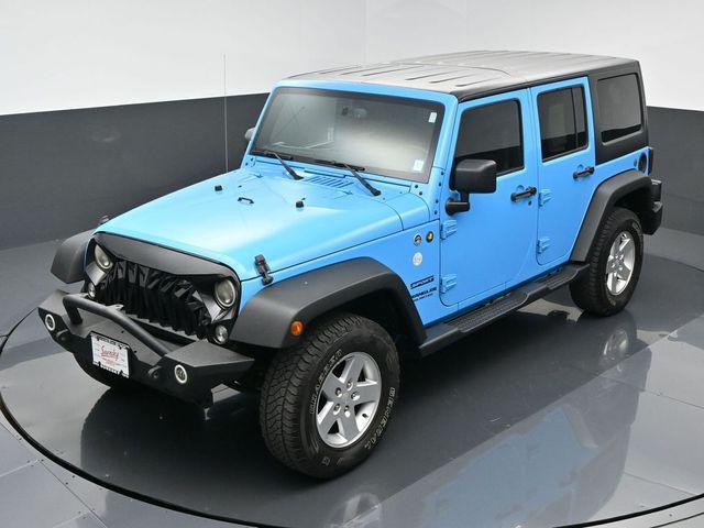 used 2017 Jeep Wrangler Unlimited car, priced at $19,609