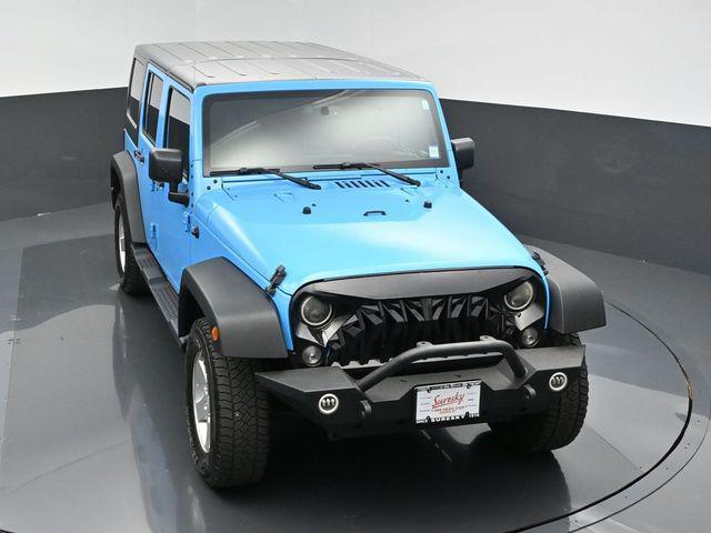 used 2017 Jeep Wrangler Unlimited car, priced at $19,609