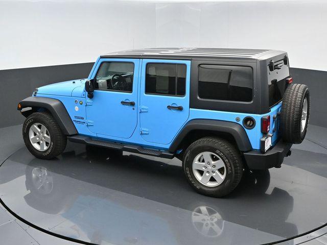 used 2017 Jeep Wrangler Unlimited car, priced at $19,609