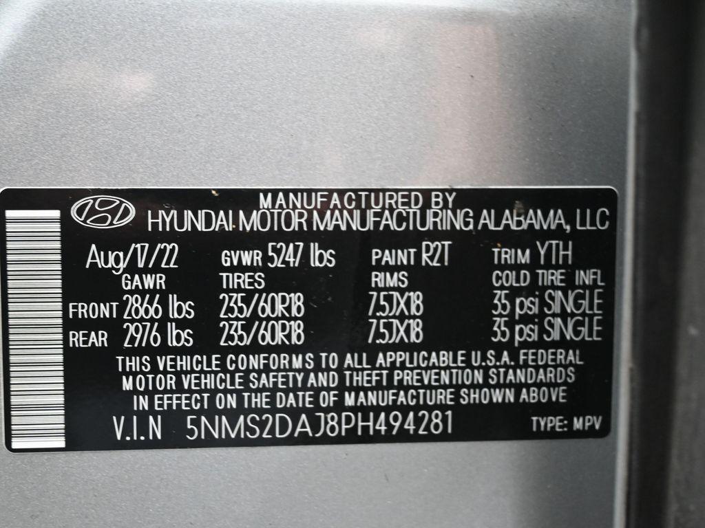 used 2023 Hyundai Santa Fe car, priced at $25,195