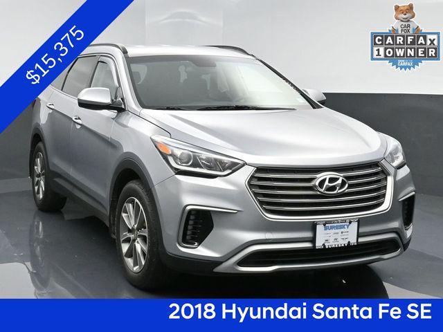 used 2018 Hyundai Santa Fe car, priced at $15,375