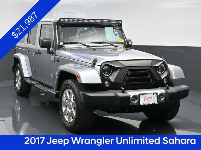 used 2017 Jeep Wrangler Unlimited car, priced at $21,987