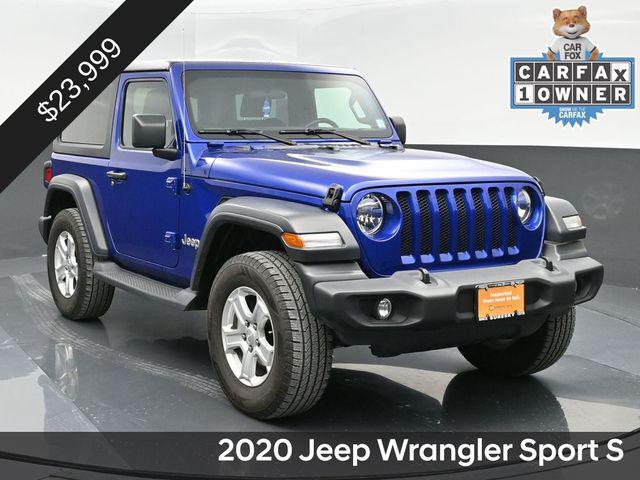 used 2020 Jeep Wrangler car, priced at $23,926