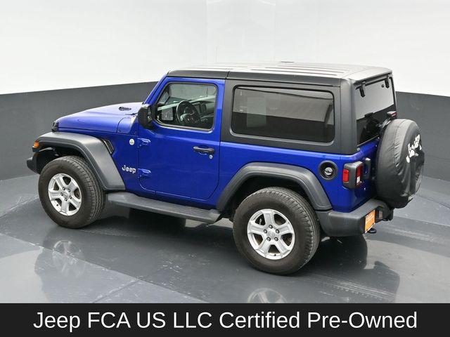 used 2020 Jeep Wrangler car, priced at $24,551