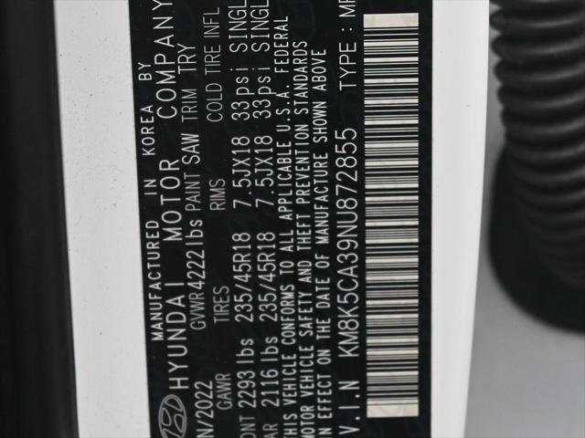 used 2022 Hyundai Kona car, priced at $24,794