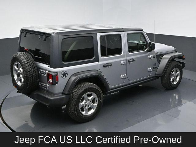 used 2021 Jeep Wrangler Unlimited car, priced at $28,445