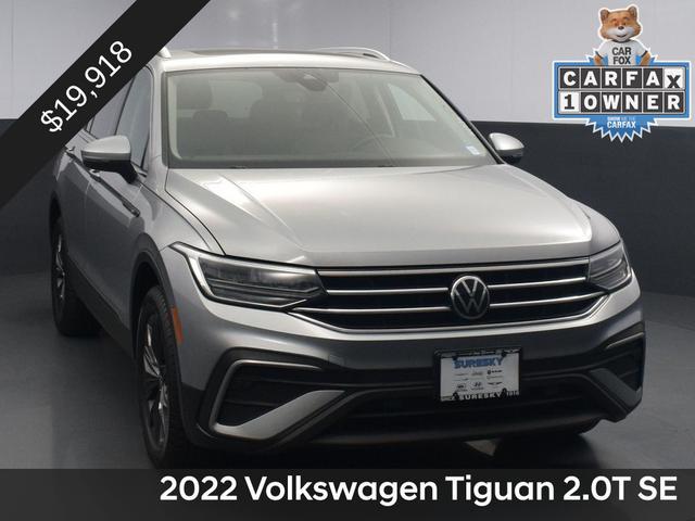 used 2022 Volkswagen Tiguan car, priced at $19,918