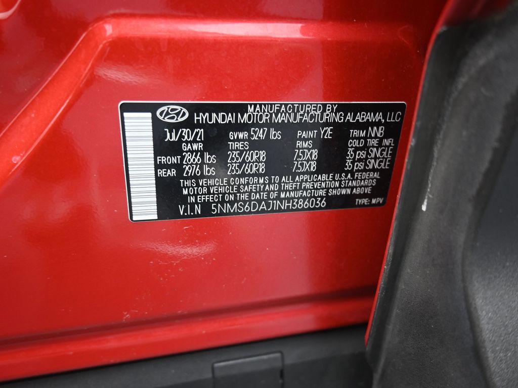 used 2022 Hyundai Santa Fe car, priced at $24,195