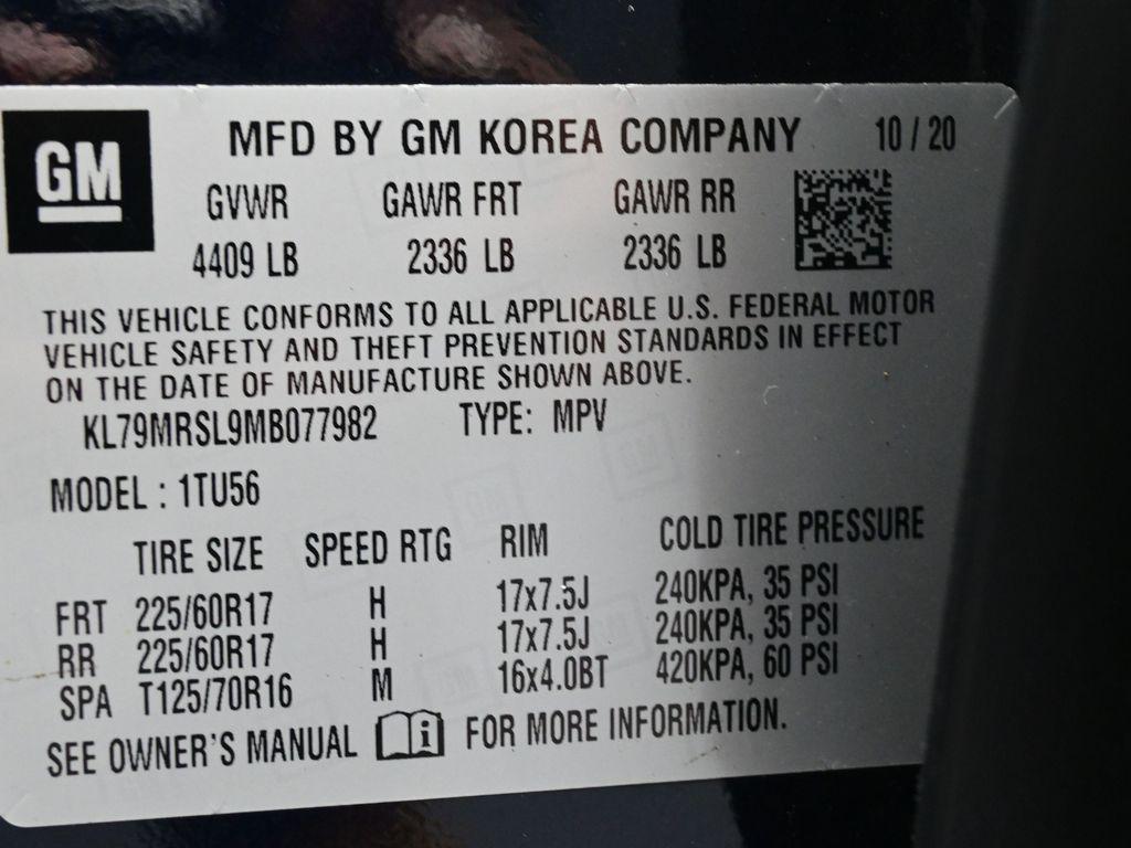 used 2021 Chevrolet TrailBlazer car, priced at $19,600