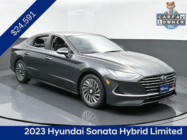 used 2023 Hyundai Sonata Hybrid car, priced at $23,981