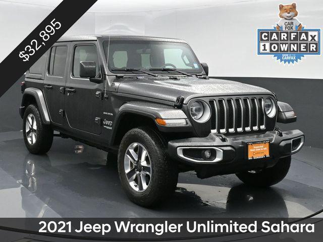 used 2021 Jeep Wrangler Unlimited car, priced at $31,968