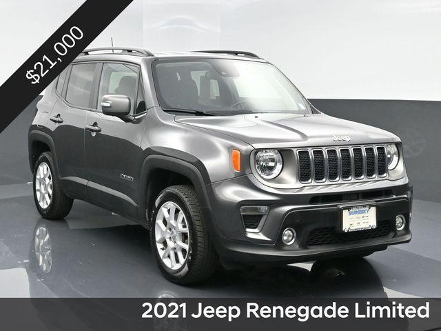 used 2021 Jeep Renegade car, priced at $21,000