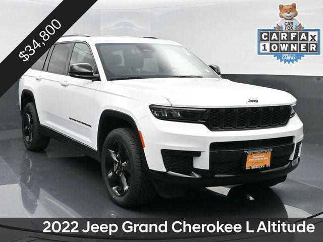 used 2022 Jeep Grand Cherokee L car, priced at $34,800