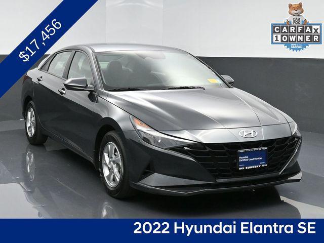 used 2022 Hyundai Elantra car, priced at $17,456