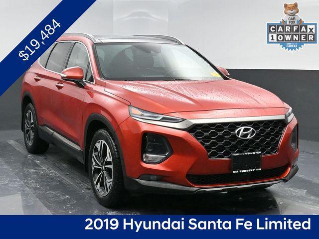 used 2019 Hyundai Santa Fe car, priced at $19,484