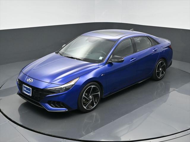 used 2022 Hyundai Elantra car, priced at $22,042