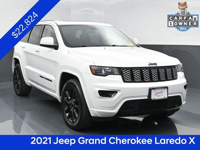 used 2021 Jeep Grand Cherokee car, priced at $22,824