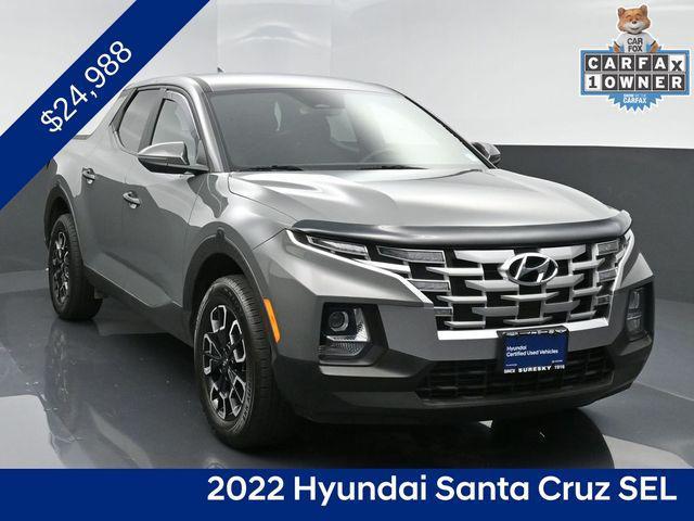 used 2022 Hyundai Santa Cruz car, priced at $24,988