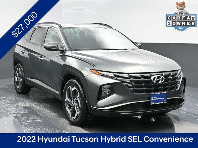 used 2022 Hyundai Tucson Hybrid car, priced at $27,000