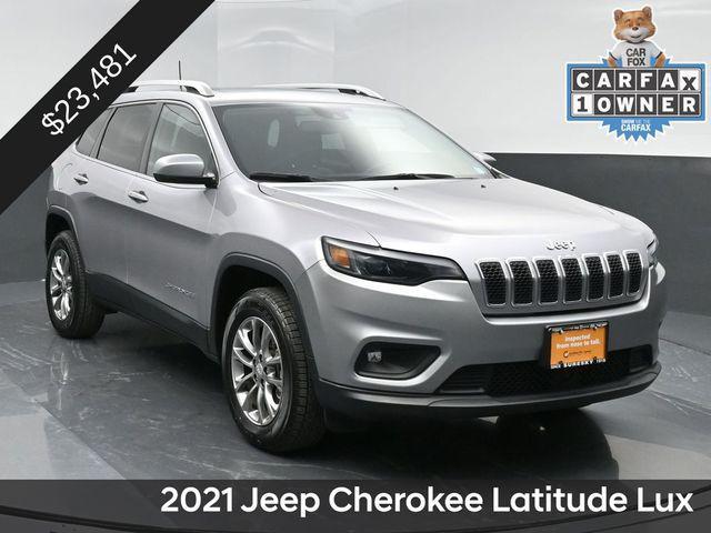 used 2021 Jeep Cherokee car, priced at $23,481