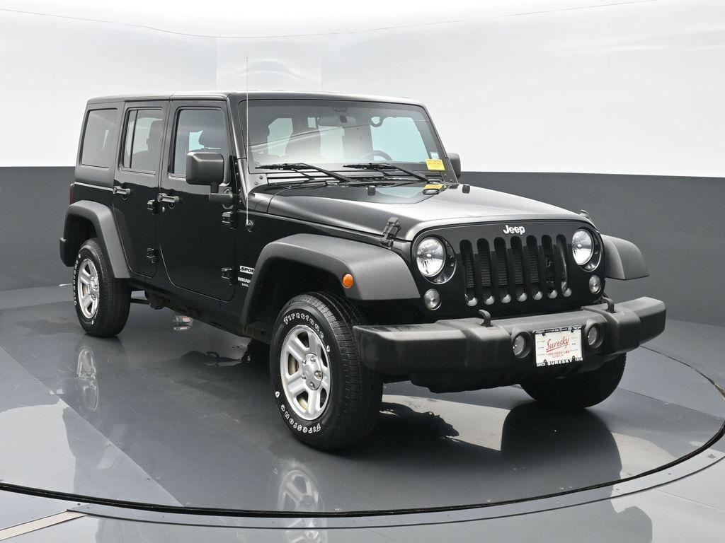used 2015 Jeep Wrangler Unlimited car, priced at $19,995