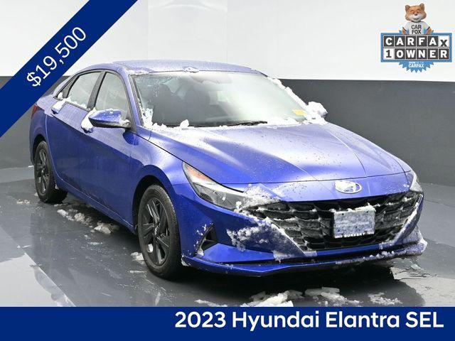 used 2023 Hyundai Elantra car, priced at $19,500