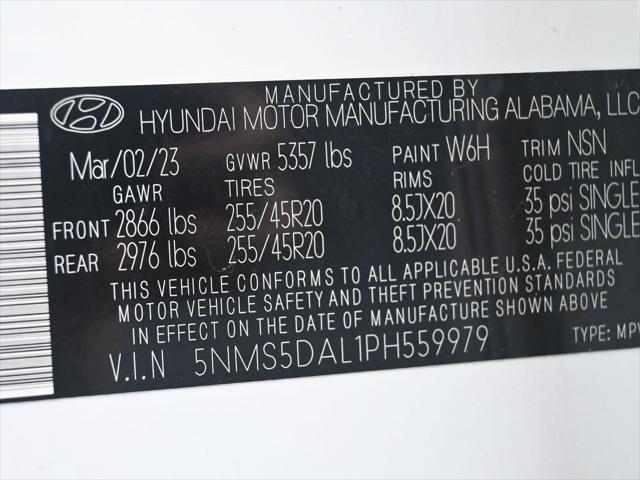 used 2023 Hyundai Santa Fe car, priced at $30,995