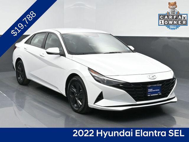 used 2022 Hyundai Elantra car, priced at $19,788