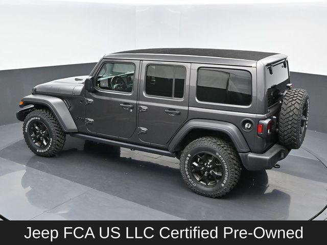 used 2021 Jeep Wrangler car, priced at $28,590