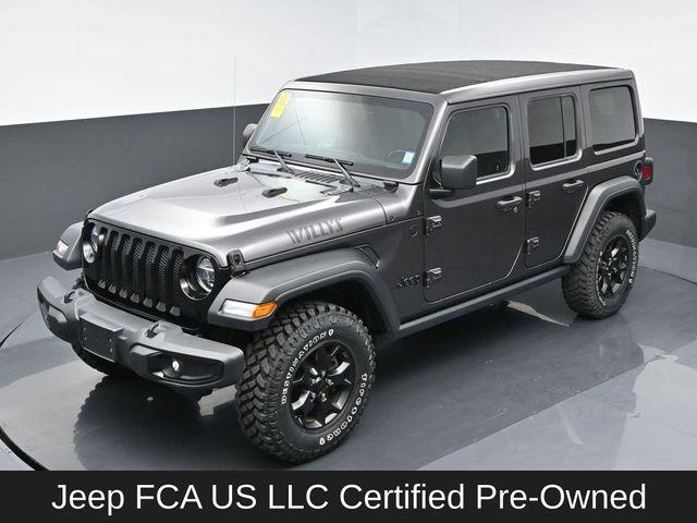 used 2021 Jeep Wrangler car, priced at $28,590