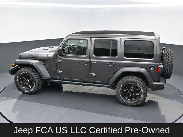 used 2021 Jeep Wrangler car, priced at $28,590