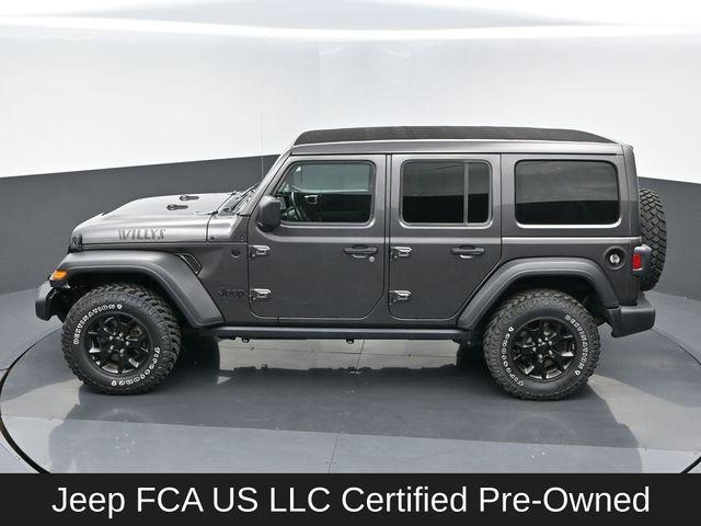 used 2021 Jeep Wrangler car, priced at $28,590